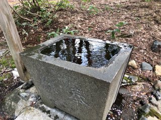 花巻温泉稲荷神社の手水舎