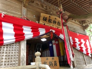 桜松神社の拝殿