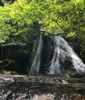 花巻温泉の近くにある緒ヶ瀬の滝