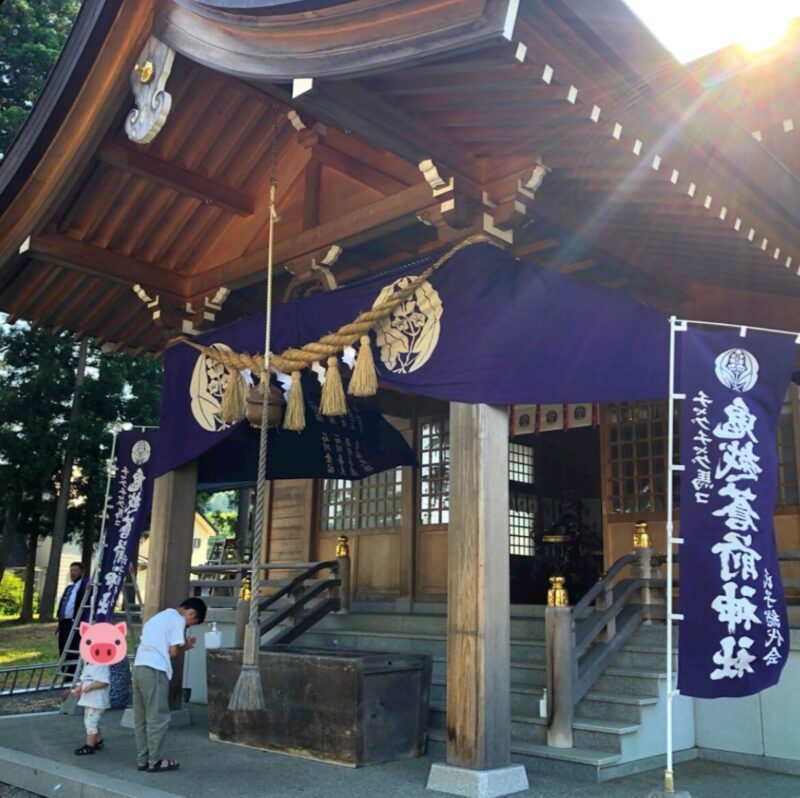 滝沢市　鬼越蒼前神社